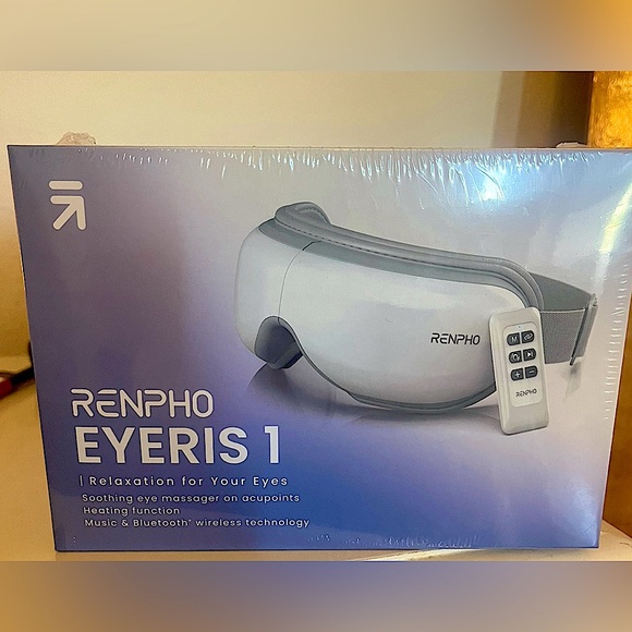 RENPHO Eyeris 1 Eye Massager with Heat. Never opened - Picture 1 of 5